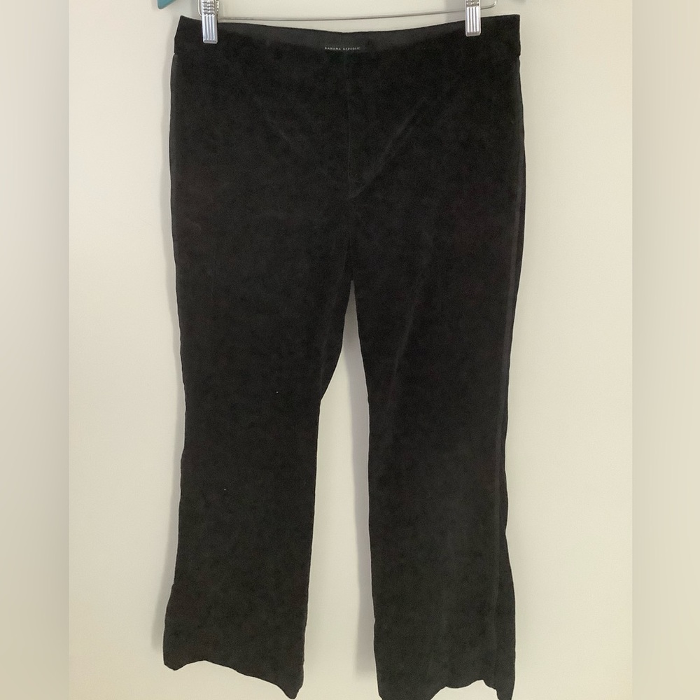Banana republic y2k velvet bootcut pants size 6 8